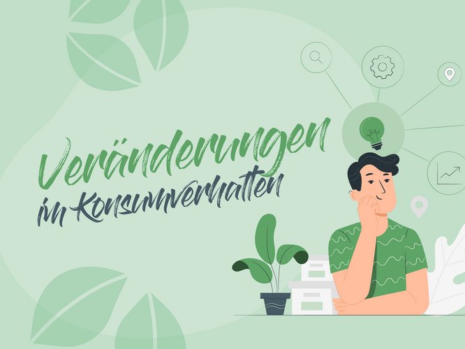 Bloggrafik für Veränderungen im Konsumverhalten durch nachhaltige Werbung